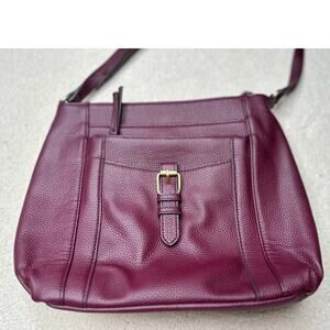 St John's Bay: Plum Purple Cross Body Purse